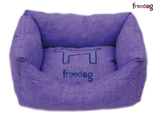 Picture of Freedog Heavy Duty Rubber Snack Toy for Dogs – Violet